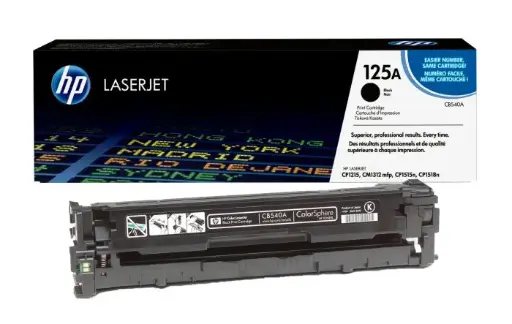 [CB540A] HP 125A -CB540A Black Original Toner