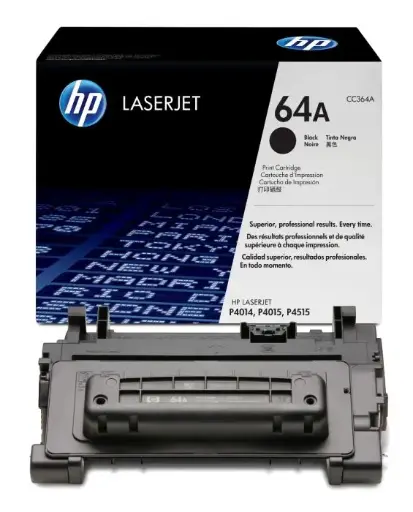 [CC364A] HP 64A Black Original Toner CC364A  