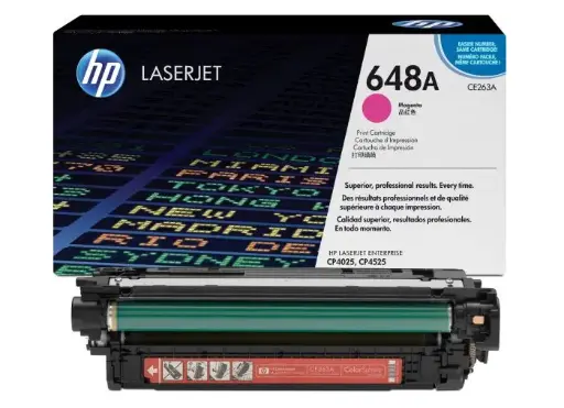 [CE263A] HP 648A Magenta Original Toner CE263A 