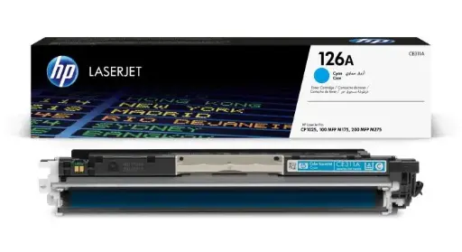 [CE311A] حبر اتش بي ليزر جت 126A سماوي أصلي – CE311A