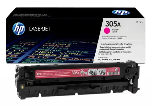 [CE413A] HP 305A Magenta Original Toner CE413A
