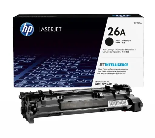 [CF226A] حبر اتش بي 26A أسود أصلي – CF226A