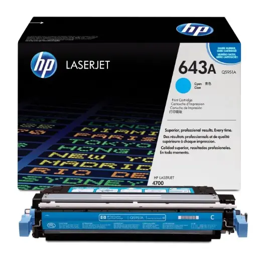 [CF321A] HP 653A Cyan Original Toner CF321A