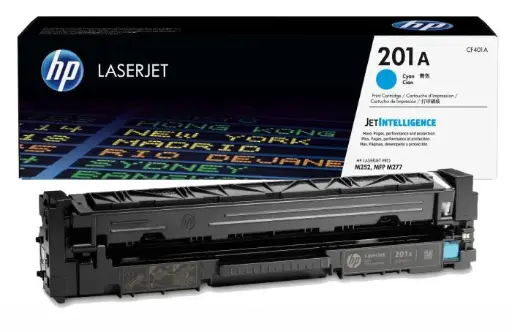 [CF401A] حبر اتش بي ليزر جت 201A سماوي أصلي – CF401A