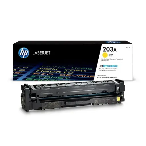 [CF542A] HP 203A Yellow Original Toner CF542A 