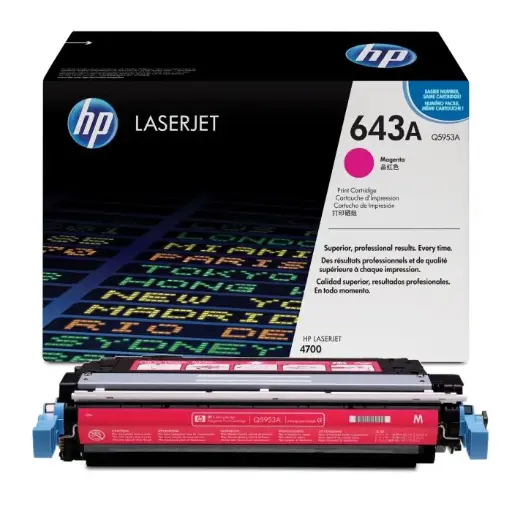 [Q5953A] HP 643A Magenta Original Toner Q5953A