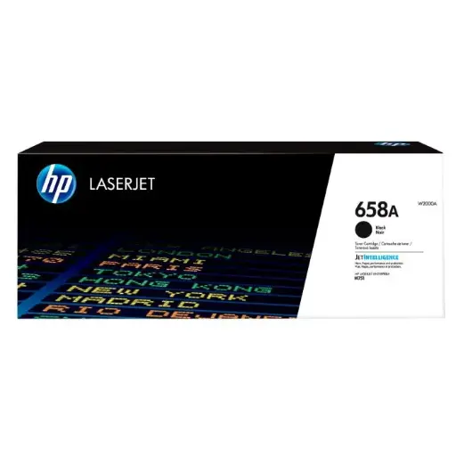 [W2000A] HP 658A Black Original  Toner-W2000A