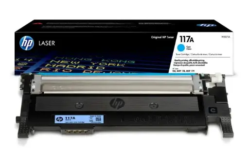 [W2071A] حبر اتش بي ليزر جت 117A سماوي أصلي – W2071A