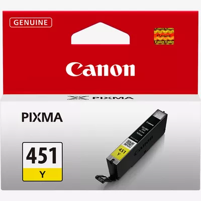 [CN451 Yellow] Canon CLI-451 Yellow Inkjet Cartridge  