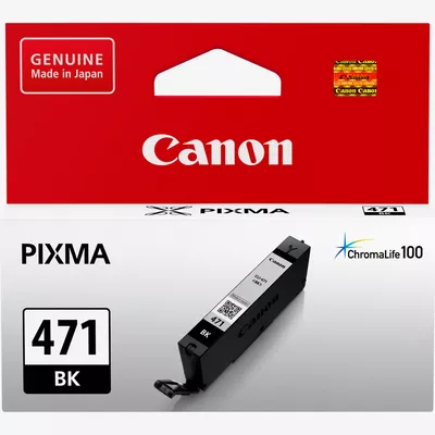 [CN471 Black] Canon CLI-471 Black Original Ink Cartridge