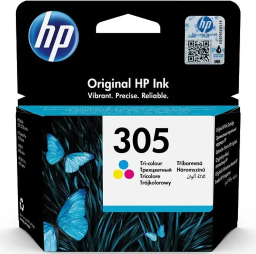 [305Color] HP 305 Tri-color Original Ink 3YM60AE 