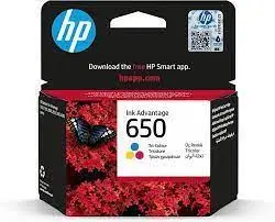 [650Color] HP 650 Tri-color Original Ink CZ102AK 