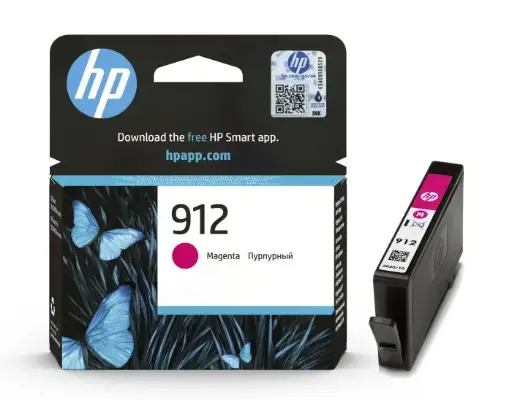 [912Magenta] حبر اتش بي اوفيس جت 912 أرجواني (Magenta) أصلي – 3YL79AE