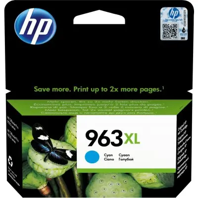 [963XLCyan] HP 963XL Cyan High Yield Original Ink Cartridge – 3JA26AE