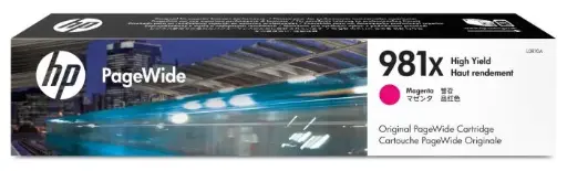 [981XMagenta] HP 981X Magenta High Yield Original PageWide Ink Cartridge – L0R10A