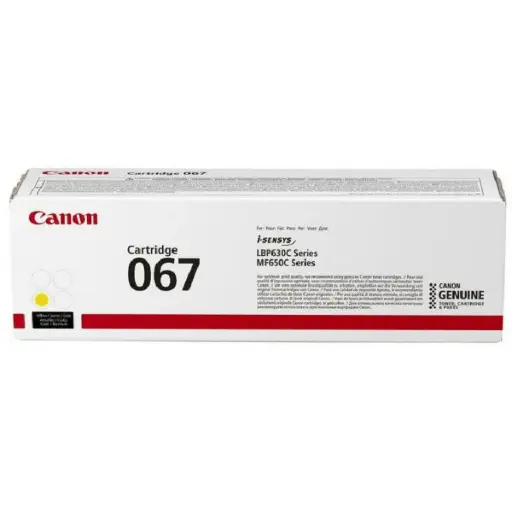 [CN067 Yel] Canon 067 Yellow Original Toner Cartridge