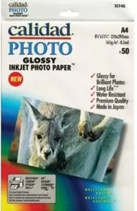[523GG] Calidad Photo Glossy A4 165g Paper (523-GG)