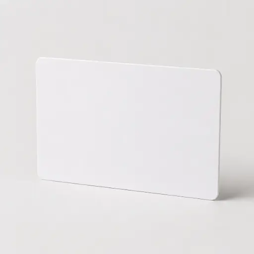 [Plastic ID Card 30MIL] Blank White PVC ID Card 30 mil – Single Card