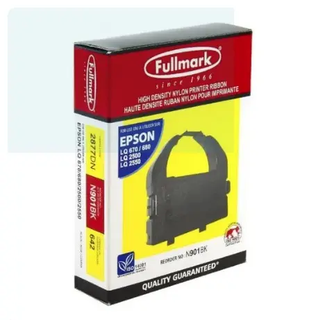 [FM-670/680] شريط فولمارك أسود متوافق مع إبسون LQ-670 / LQ-680 – Fullmark Ribbon Cartridge