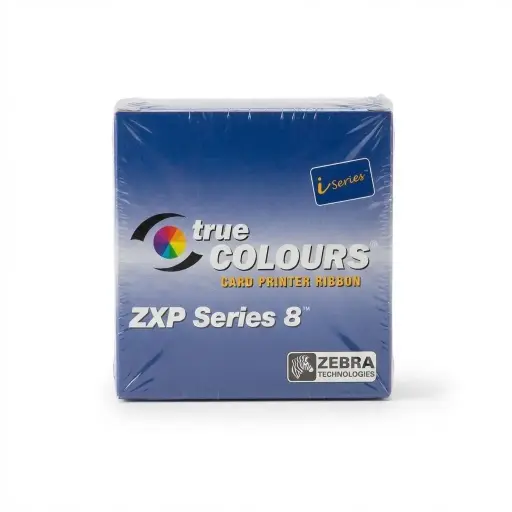 [Zebra Monochrome Blk Ribbon] Zebra ID Card Printer Ribbon – 800012-901