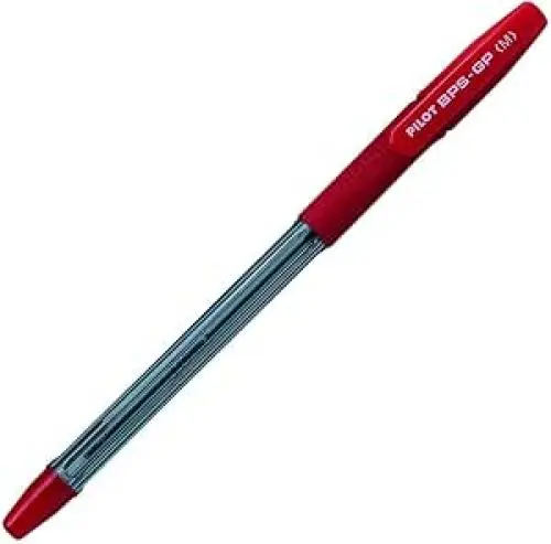 [Pilot BP-1RT-M-L 1.0 Red Pen] قلم بايلوت BP-1RT-M-L أحمر سماكة 1.0 مم (علبة 12 قلم)