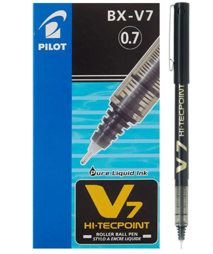 [Pilot V7 Black Pen] Pilot V7 Black (P0214)
