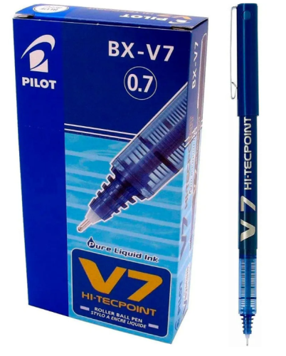 [Pilot V7 Blue Pen] قلم بايلوت V7 أزرق (P0238)