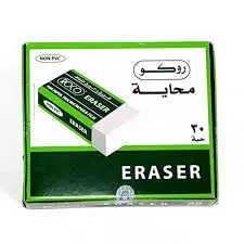 [Roco Plastic Eraser] Roco Plastic Eraser-30Pcs-PKT