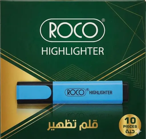 [RQ-29055BLU] Roco Highlighter Blue 10 Each – RQ-29055BLU