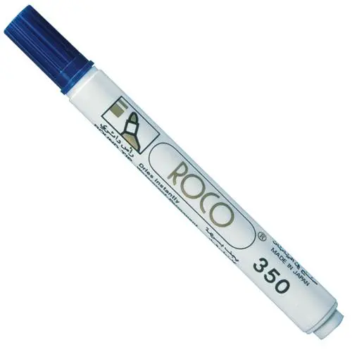 [RQ-29032 Marker Blue] Roco Marker F350 Blue Round Tip – Code: RQ-29032