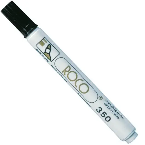 [RQ-29033 Marker Black] Roco Marker F350 Black Round Tip – Code: RQ-29033