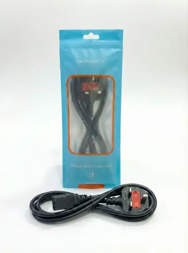 [Power cable Laptop] كيبل طاقة لابتوب 3 طرف (3Pin) بطول 1.5 / 1.8 متر