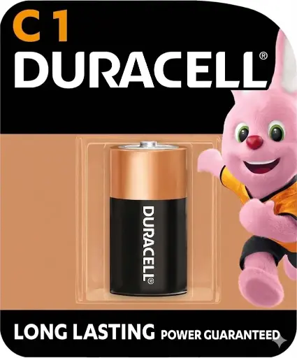 [DBC] Duracell Battery C - 1 Pcs