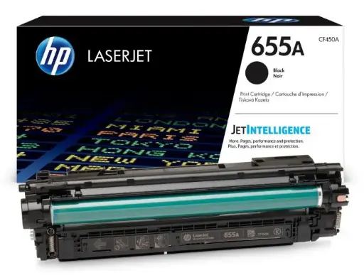 [CF450A] HP 655A Black Original Toner CF450A