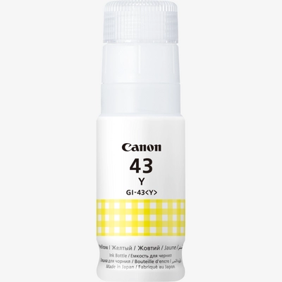 [CN GI-43 yellow] Canon GI-43 Yellow Original Ink Bottle