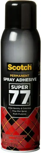 [3M Spray] 3M Scotch Super 77 Multi-Purpose Spray Adhesive Transparent – 50879