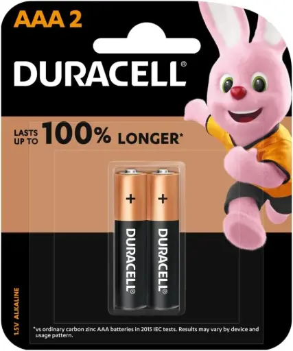 [DBAAAP2] Duracell Battery AAA - 2 Pcs Pack