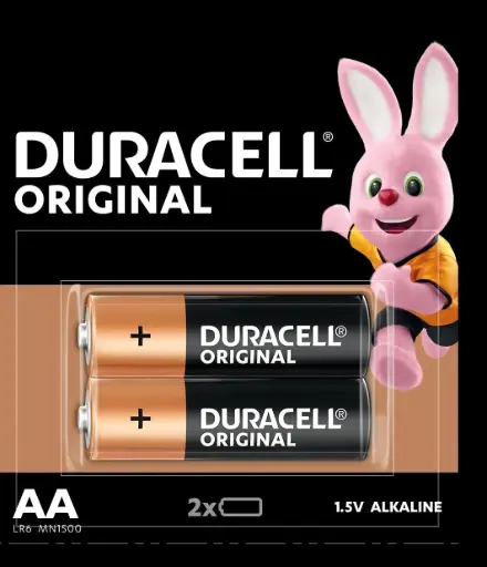[DBAAP2] Duracell Battery AA - 2Pcs Pack