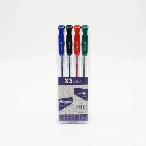 [PR-40928-X3] Prima Dry Pen Set 1.0mm – 4 Colors (PR-40928-X3)