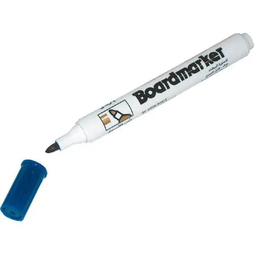 RQ-29012 Roco Board Marker 1-3mm Round Tip Blue 12pcs Pack