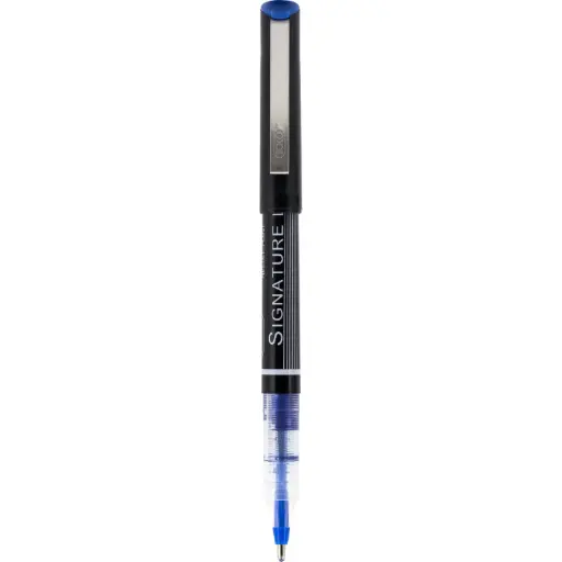 [RQ-28557BLE] RQ-28557BLE Roco Signature Liner 557 Roller Ball Pen Blue