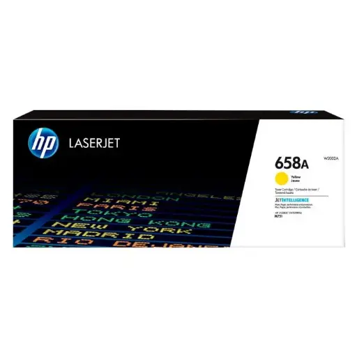 [W2002A] HP 658A Yellow Original Laser Toner – W2002A