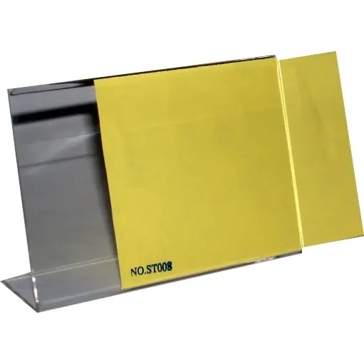 Deflecto Clear Acrylic Name Holder 122 × 83 cm -123653