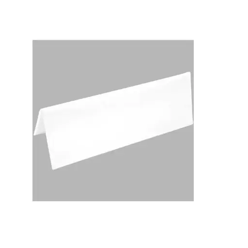 Deflecto Clear Acrylic Name Holder 3.75" × 11" -376377