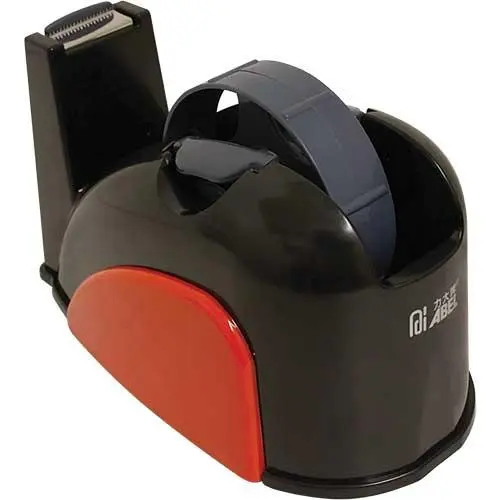 Apple Large Size Desktop Tape Dispenser 3.00 Inch Assorted Colors (Q3930)