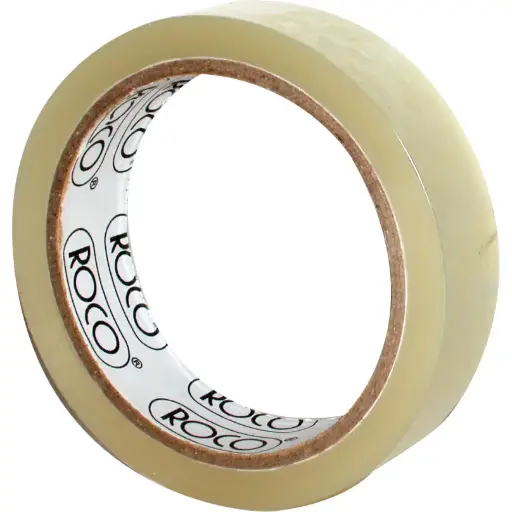 ROCO Transparent Plastic Tape 50mm × 25 Yards (20111T)
