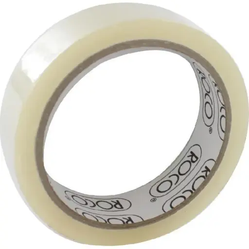 ROCO Transparent Plastic Tape 50mm × 25 Yards (20111TA)