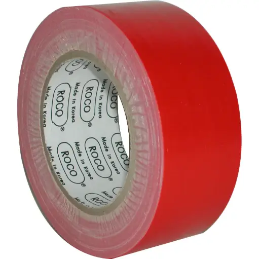 ROCO Red Cloth Tape 2 × 25 Meters (20130RED)