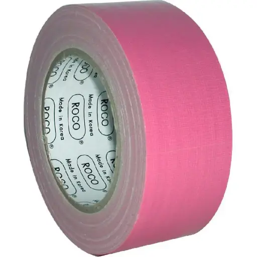 ROCO Pink Cloth Tape 2 × 25 Meters (20137PNK)