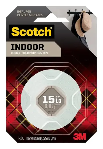 3M Scotch Indoor Double-Sided Mounting Tape